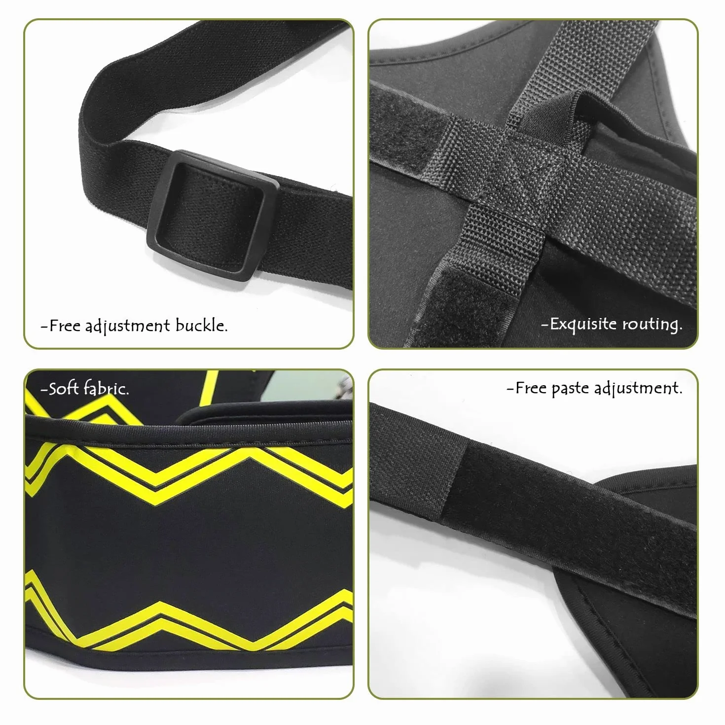 Cinturón de entrenamiento de fútbol elástico para niños y adultos, adecuado para fútbol, voleibol, cinturón auxiliar de entrenamiento simple de rugby