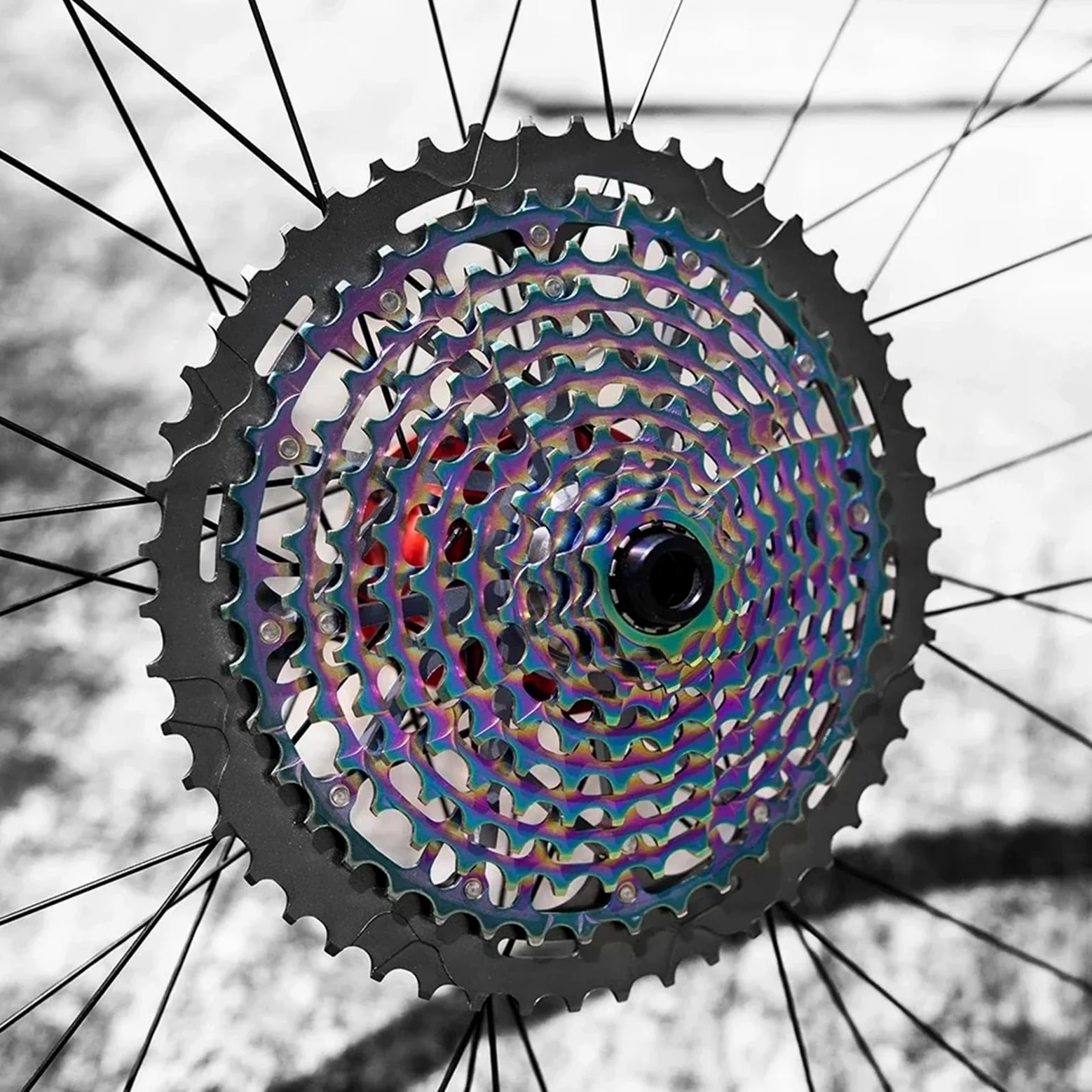 Genérico Compatible con Casete ZTTO 11 velocidades 9-50T XD | Se adapta a bujes de conductor; Su amplia gama cubre subidas empinadas y descensos rápidos.