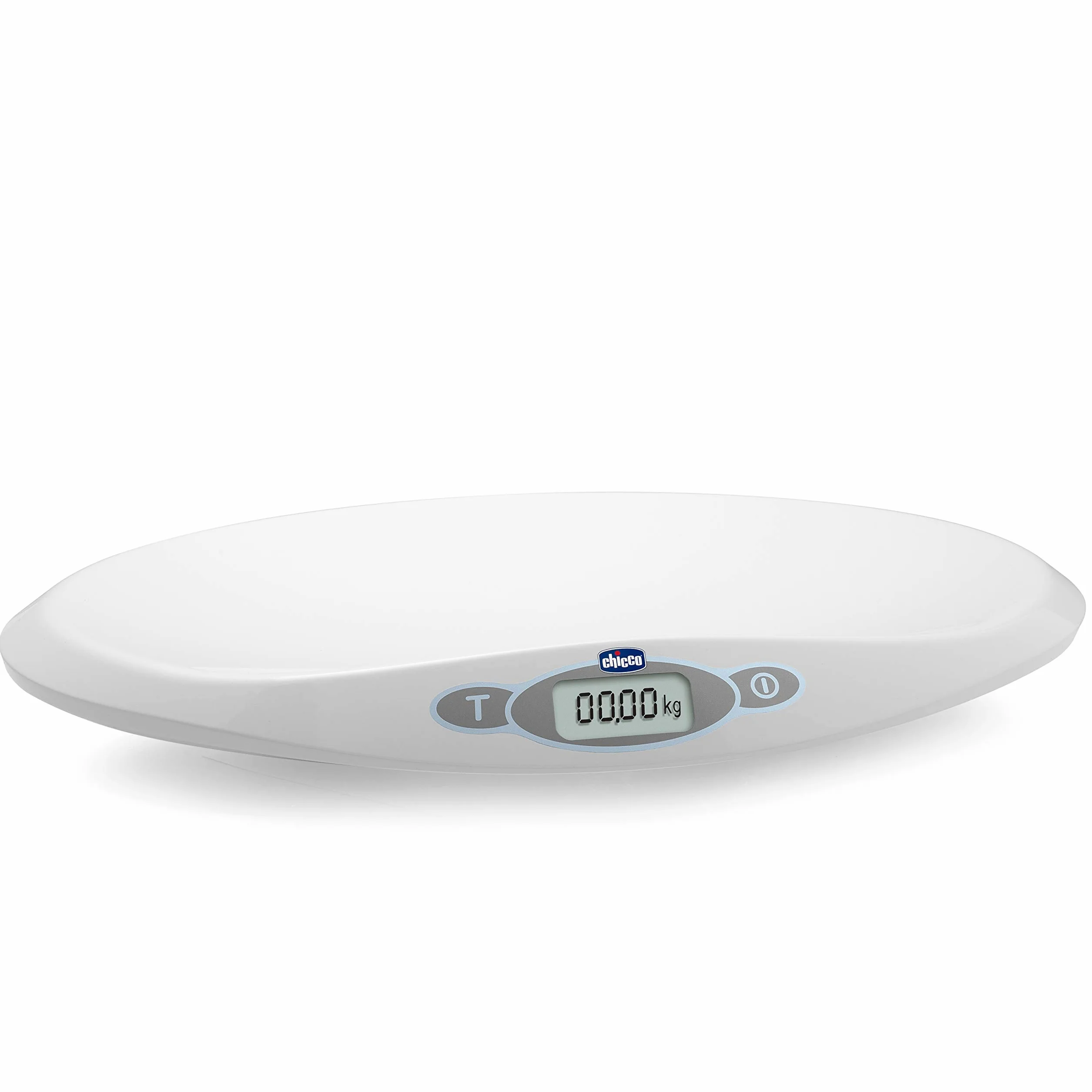 Chicco Báscula electrónica digital para bebés hasta 20 kg con pantalla LCD, función tara y memorización