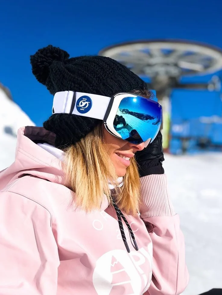HYSTERESIS Freeride Magnet Máscara de esquí snow lentes magnéticas intercambiables