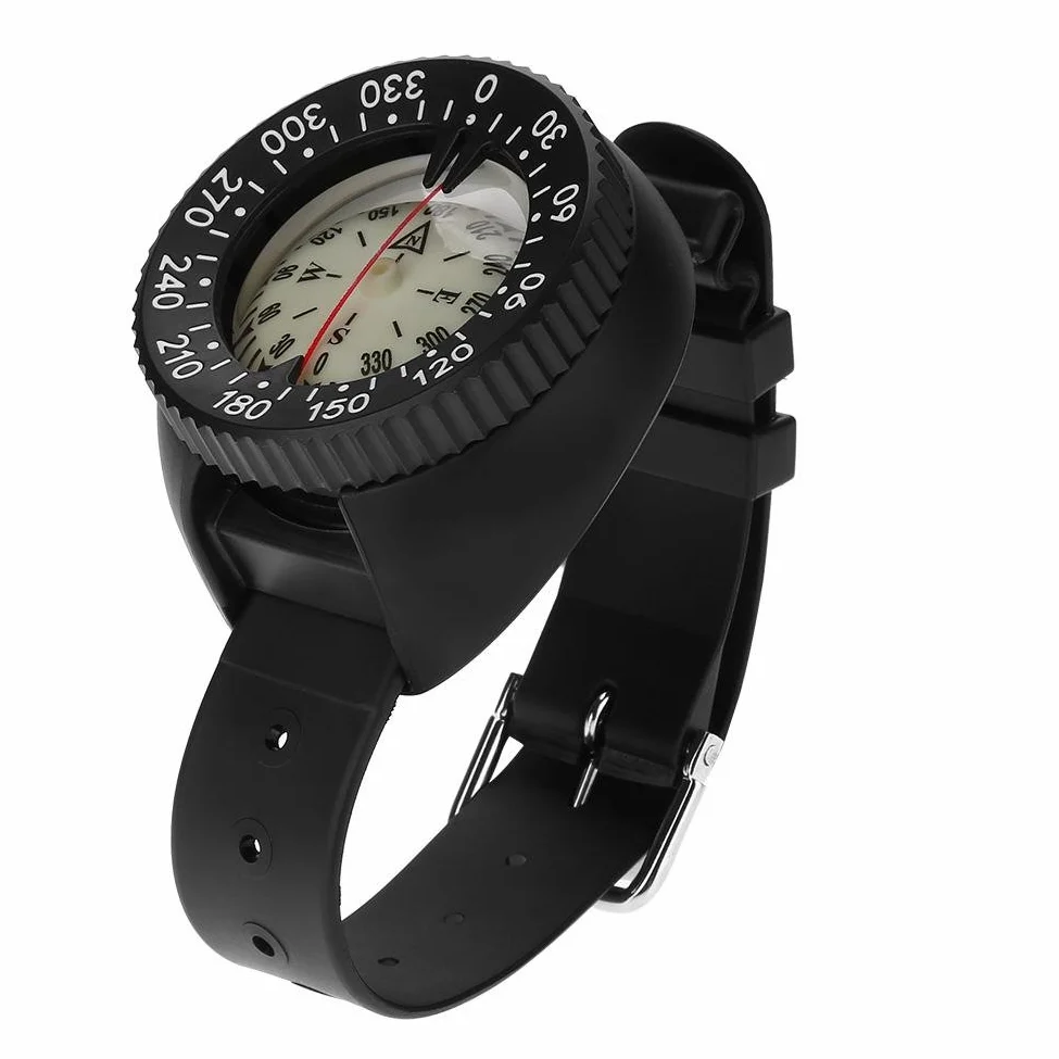 Reloj de Buceo con Brújula, Impermeable 50M, Alta Precisión para Senderismo, Ciclismo, Camping y Navegación Submarina