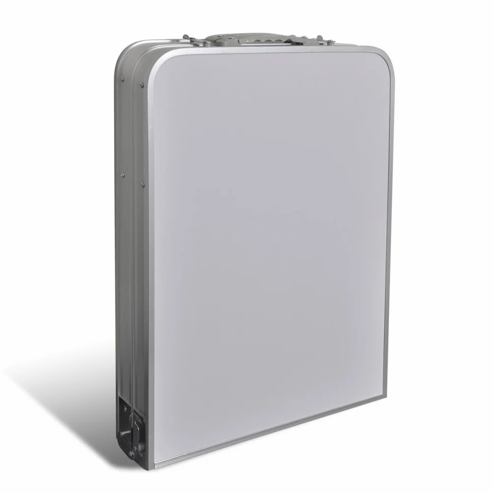 Anself Armario Plegable para Camping con Marco de Aluminio