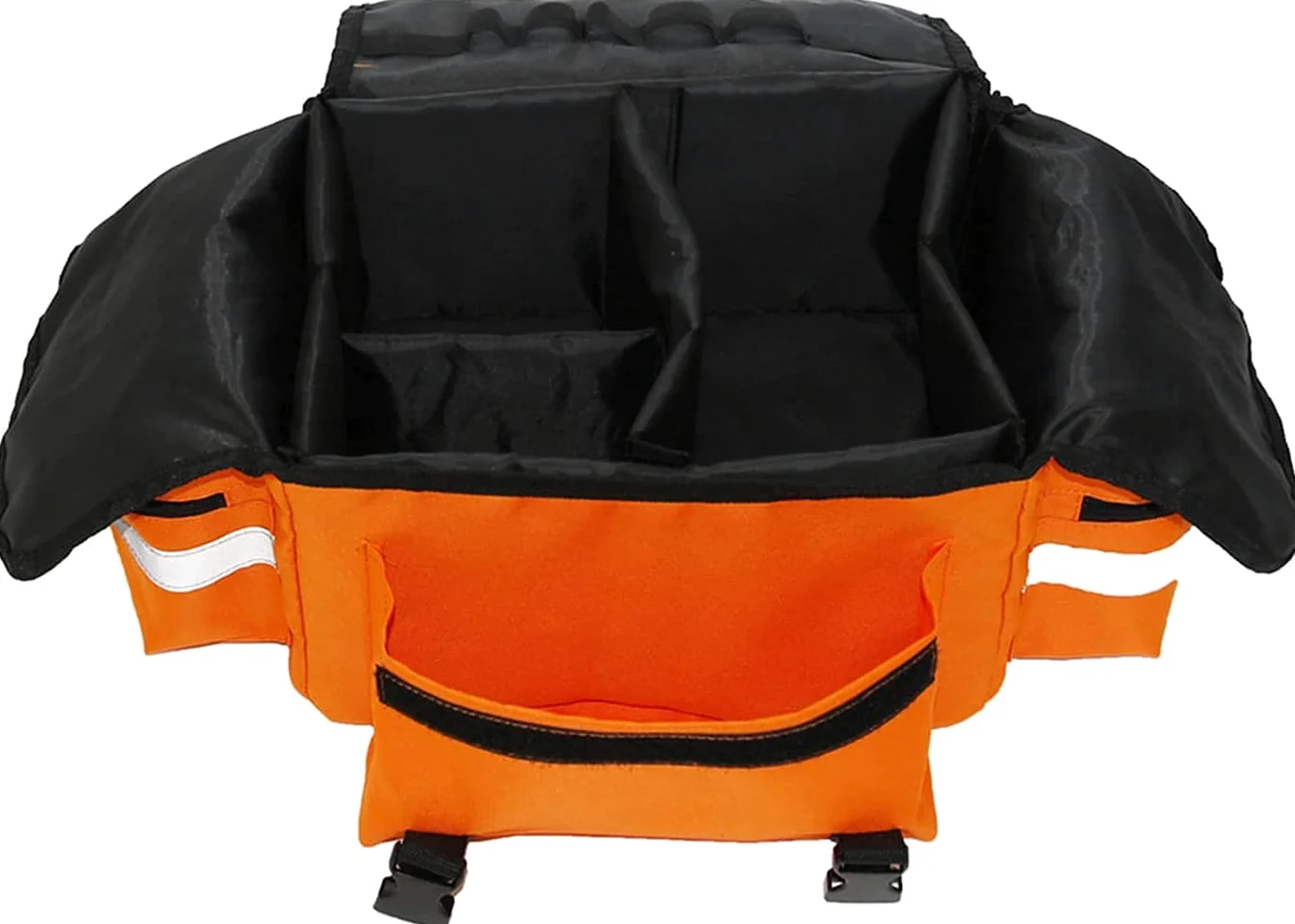 Namvo Bolsa de trauma, bolsa de medicina familiar, paquete de emergencia para exteriores, kit de primeros auxilios, Naranja, transparente, moderno