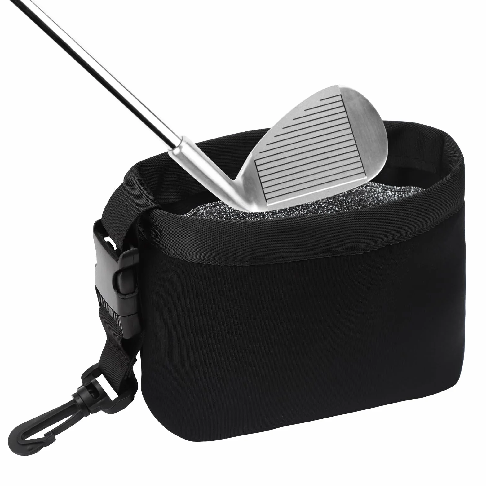 Bolsa de Limpieza para Palos de Golf y Pelotas de Golf Clip Desmontable Lavable a máquina Limpia