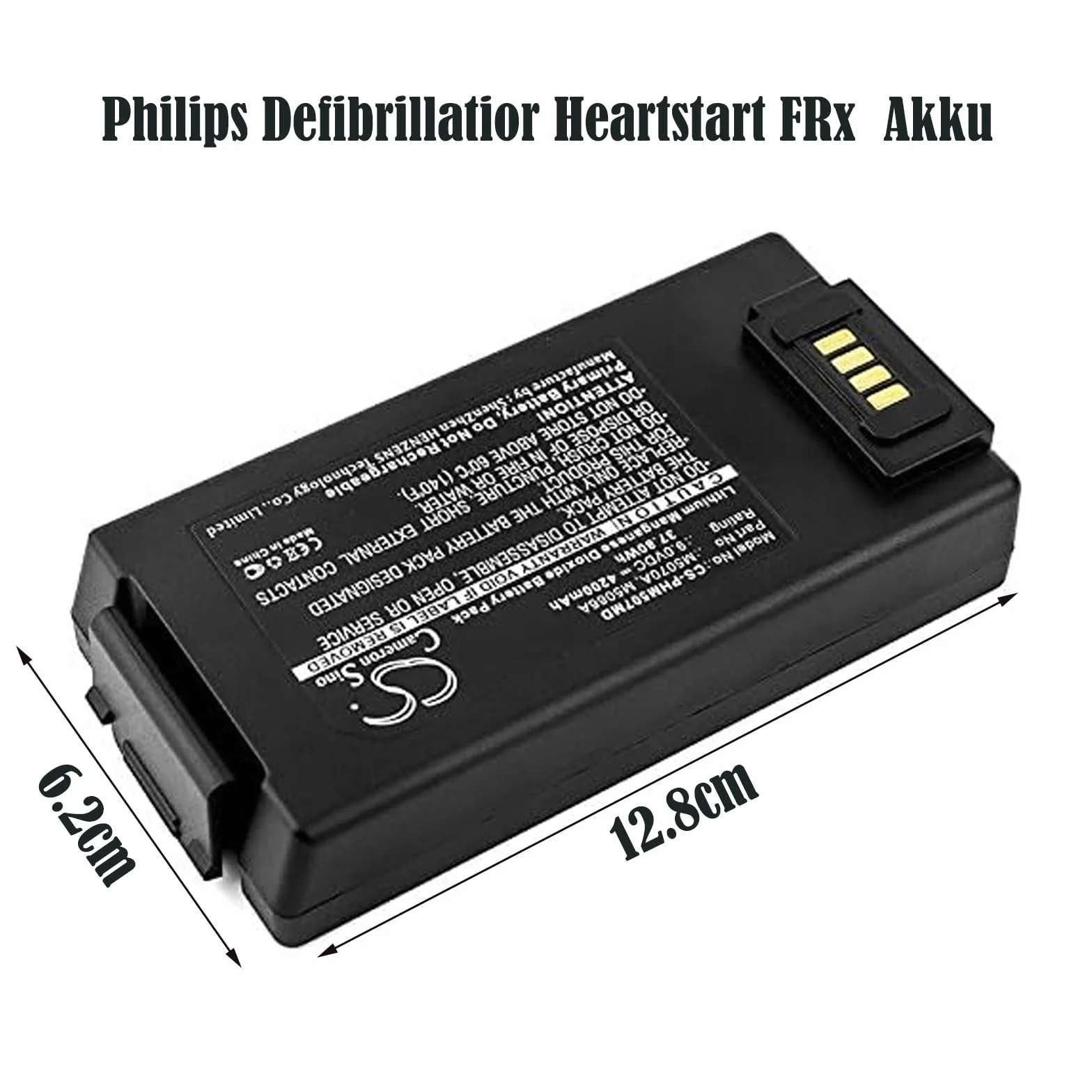 Batería de Repuesto 4200mAh para Philips HeartStart FRx HS1