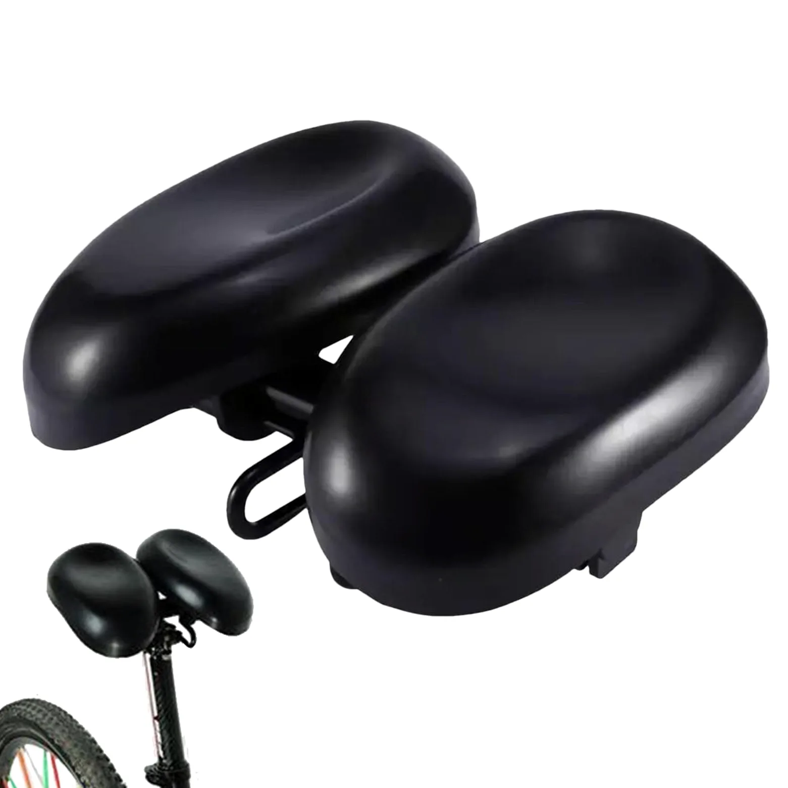 Asiento de Bicicleta Acolchado Accesorios de Ciclismo, Almohadilla de | Cojín Sillín Bici Para trayectos, carretera, montaña, larga distancia, ocio, ejercicio, actividades