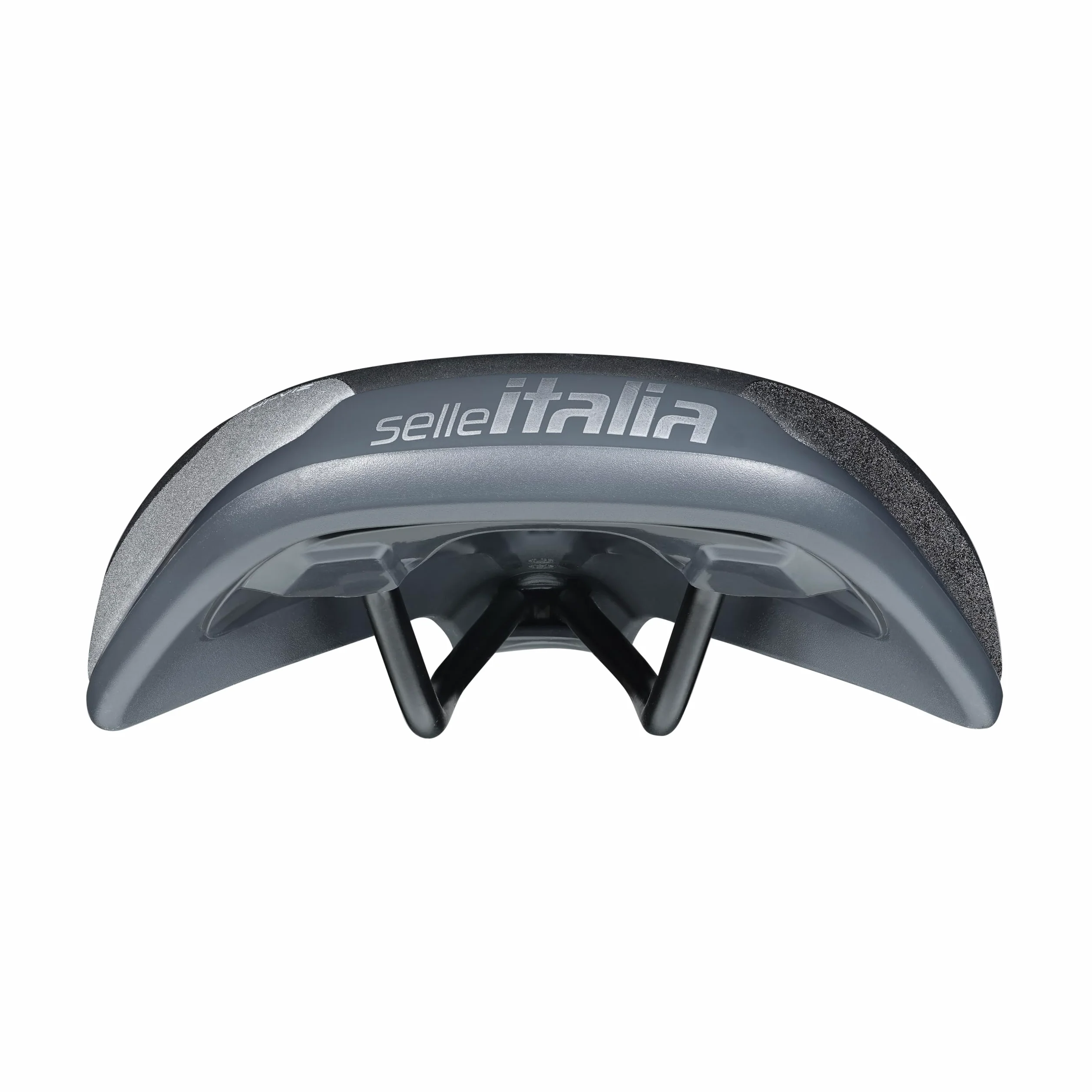 Selle Italia ST 5 Flow - Sillín Bicicleta Urbana/Eléctrica con Rail FeC, Agujero Anatómico, Reflectante