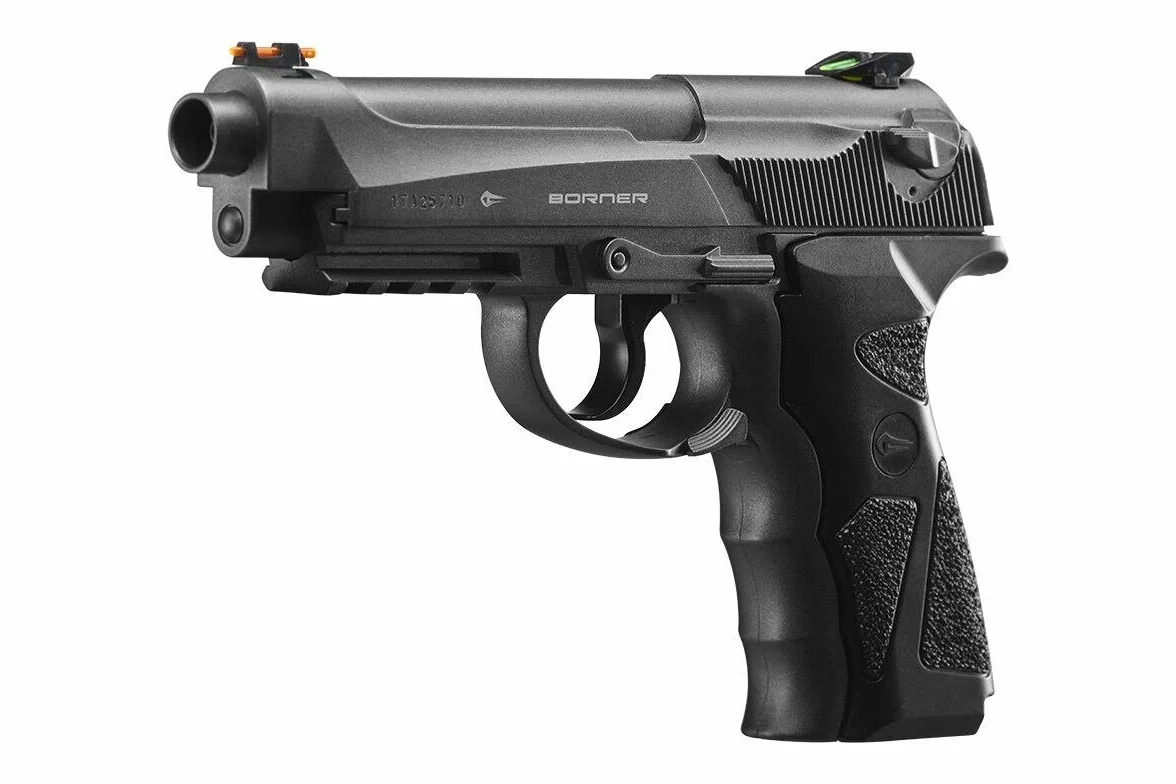 Pack Pistola de balines (perdigones Bolas de Acero BB's). Arma de Aire comprimido CO2 Tipo Beretta 92 Calibre 4,5mm (2.52 Julios)