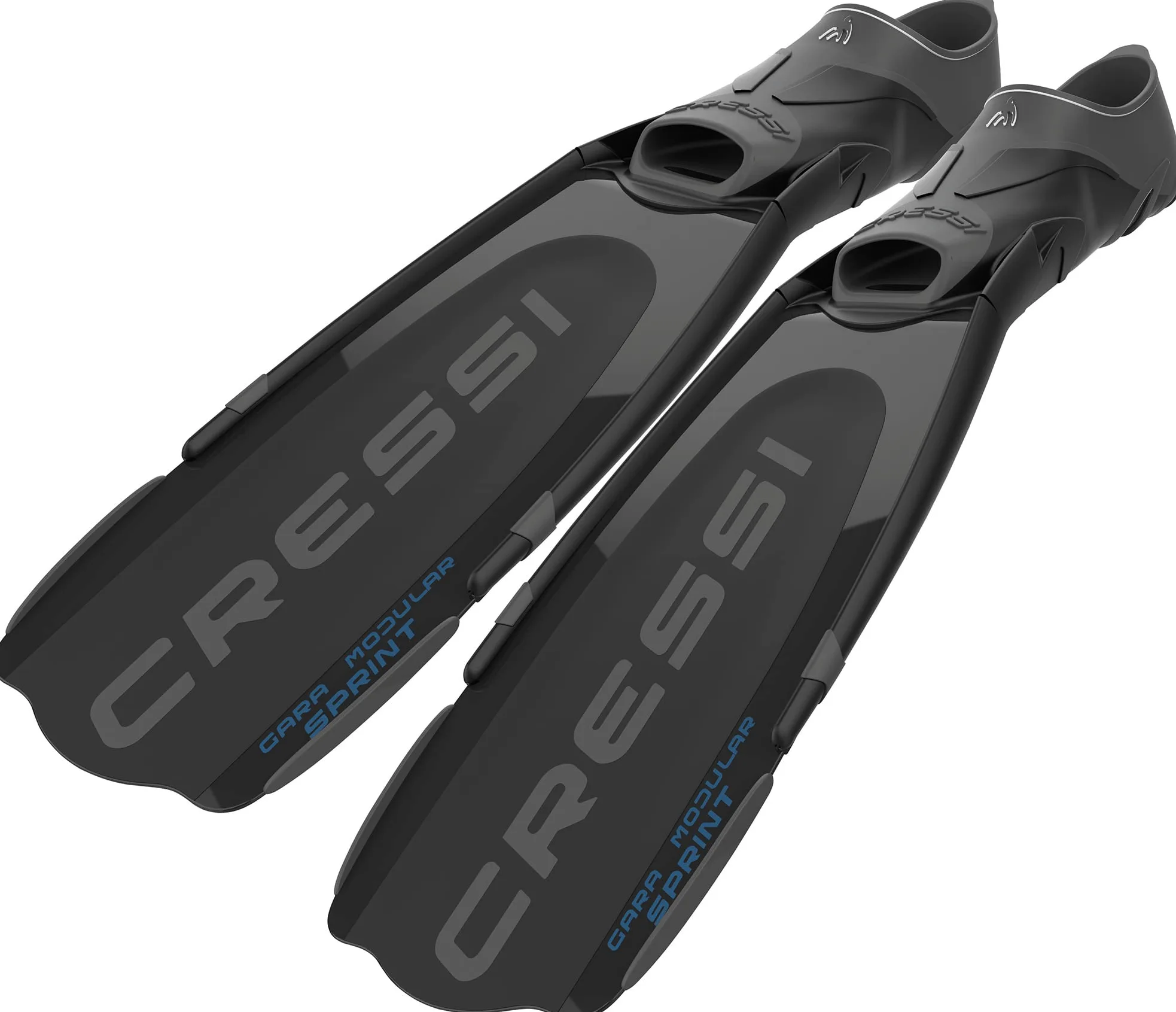 Cressi Gara Modular Sprint, Negro, 36/37