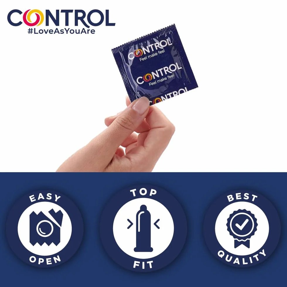 Control Nature XL Preservativos Caja Pack Ahorro 24 Condones Lubricados