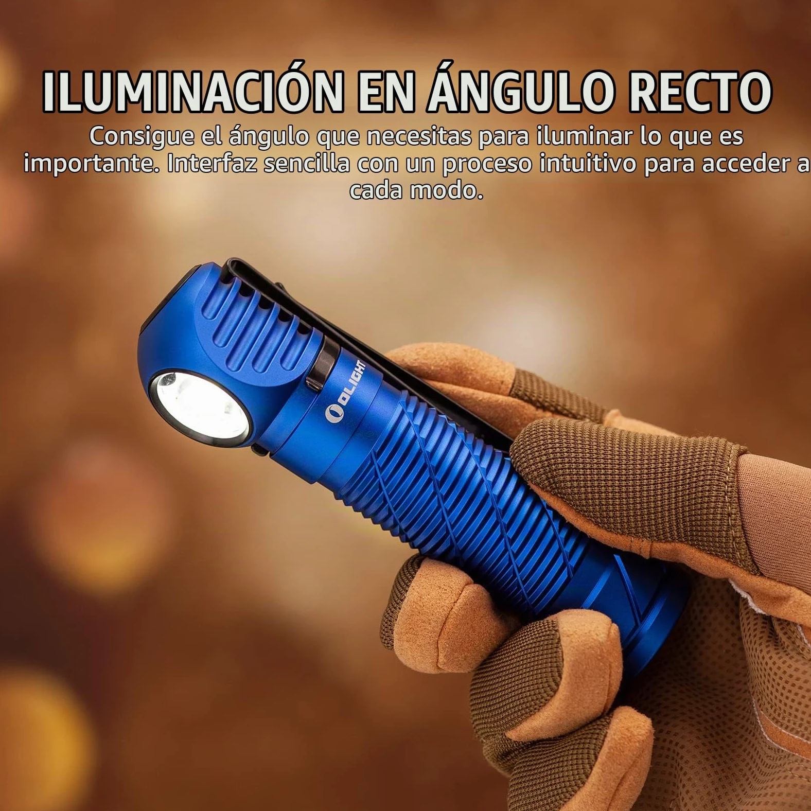 OLIGHT Perun 2 Linterna Frontal Recargable 2500 Lumen 12 Días Máx 166 Metro | Cabeza Frontal LED Alta Potencia 5 Luz Modos Blanco y Rojo Regulable, 150 Metros, Impermeable IPX8, Trabajo, Camping, Azul