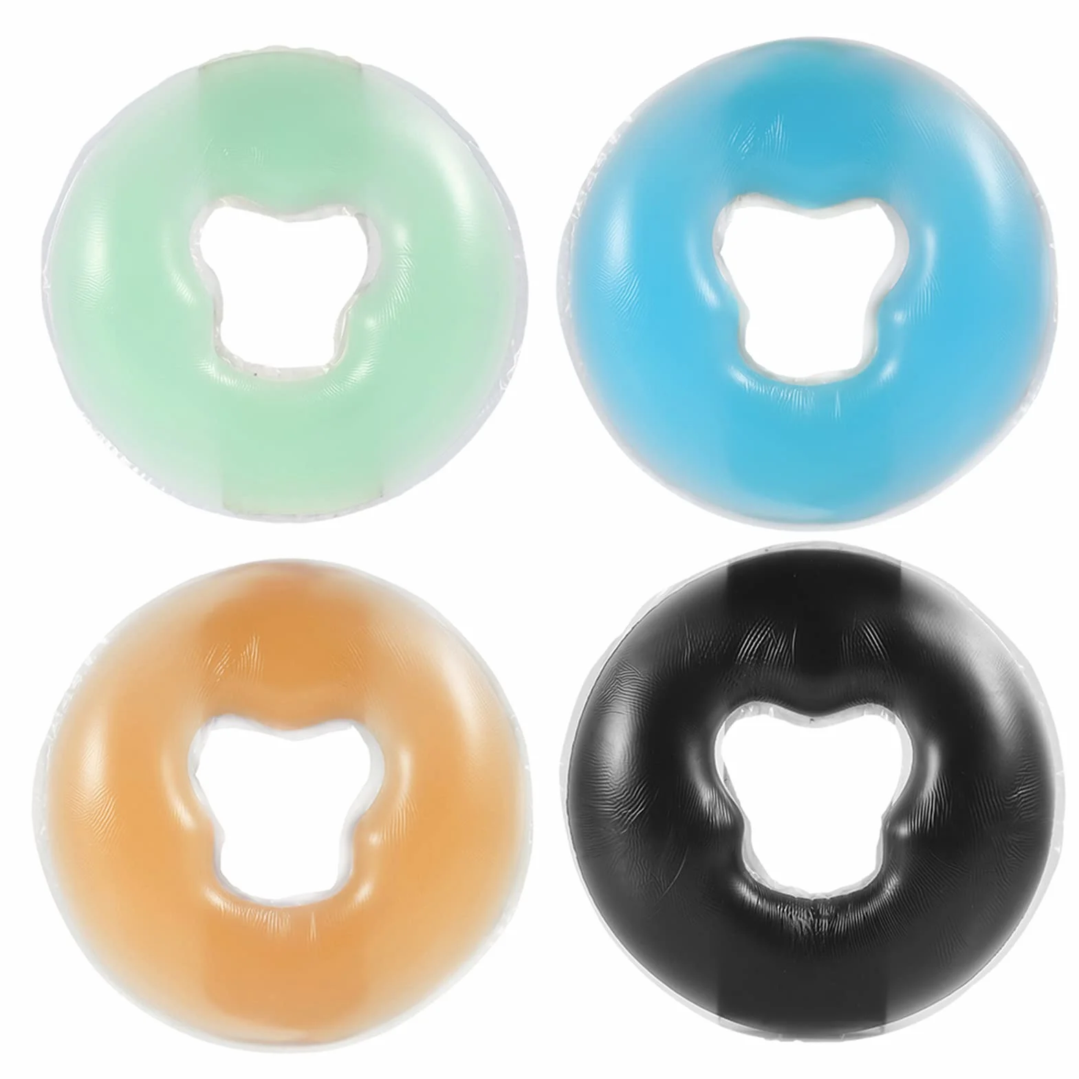 Cojín Facial para Cama de Masaje, Silicona Suave, SPA (Color Piel)