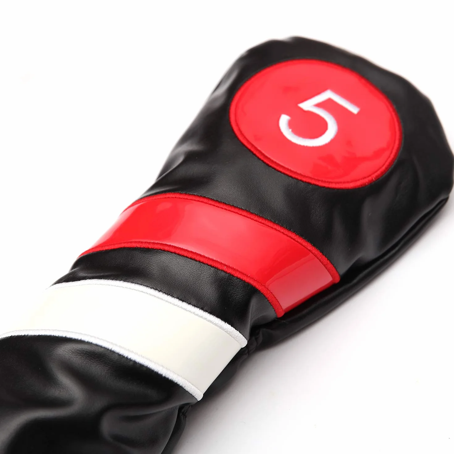 Juego de Fundas Protectoras para Palos de Golf # 1# 3# 5 de Madera para Conductor/Fairway Rescue Woods/Hybrid PU Leather Head Covers Set