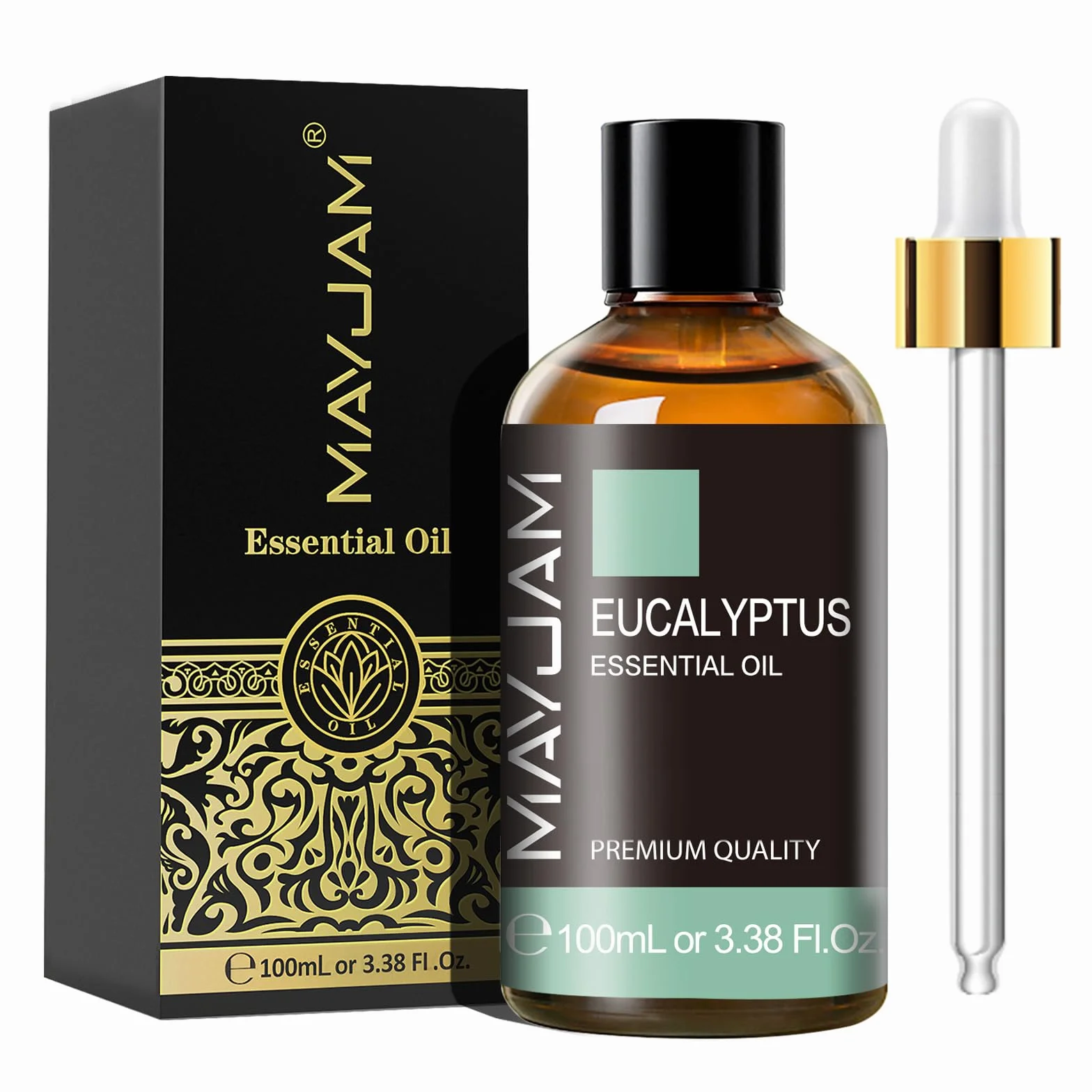 MAYJAM Aceite Esencial de Eucalipto 100ml para Difusor y Humidificador