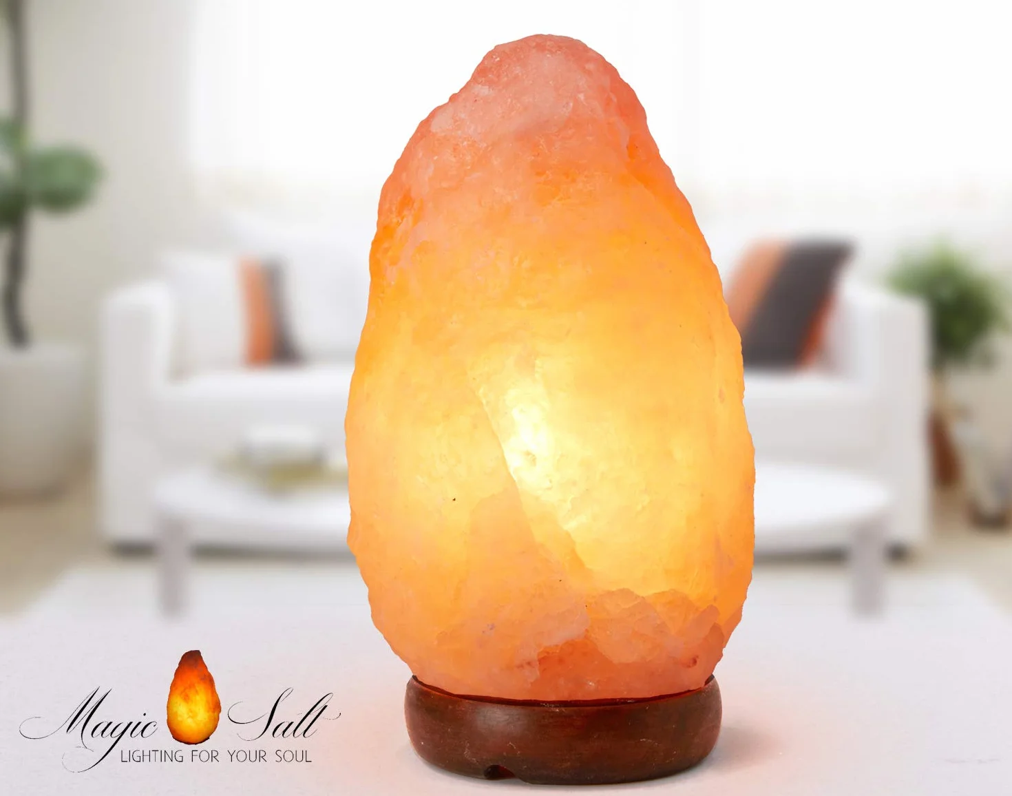 Lámpara de sal del Himalaya Magic Salt 2kg