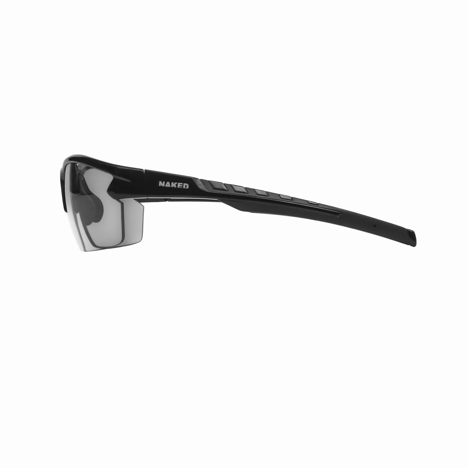 NAKED Optics Gafas Running Mujer RUSH – Gafas Running Hombre ligeras con almohadillas antideslizantes – Gafas Sol Deportivas con protección UV400 para ciclismo, running & MTB