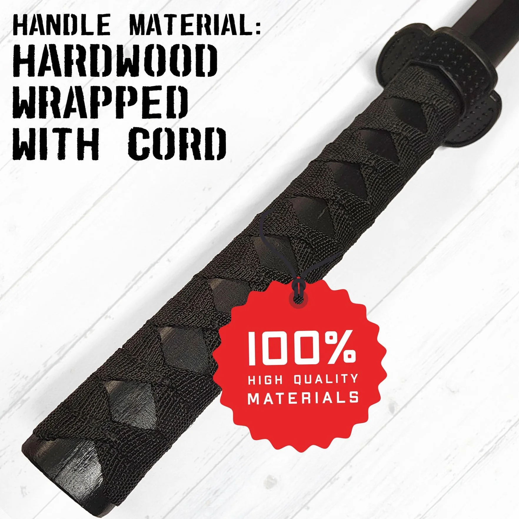 Bokken de Madera con Diseño de Dragón 98 cm – Espada Japonesa de Entrenamiento para Artes Marciales