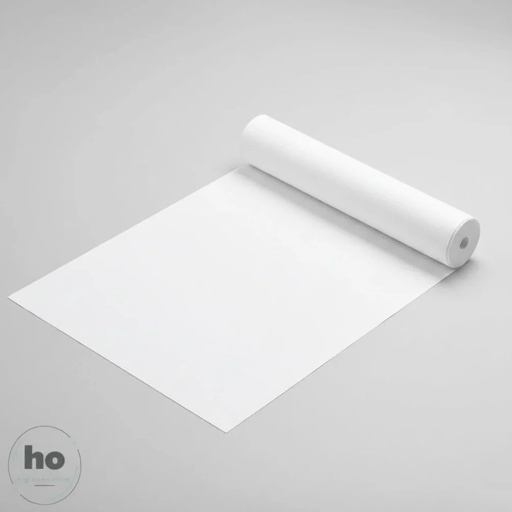 Rollo Papel Camilla con Precorte 50 m x 60 cm Celulosa Virgen 100% para Estética, Masaje, Clínicas