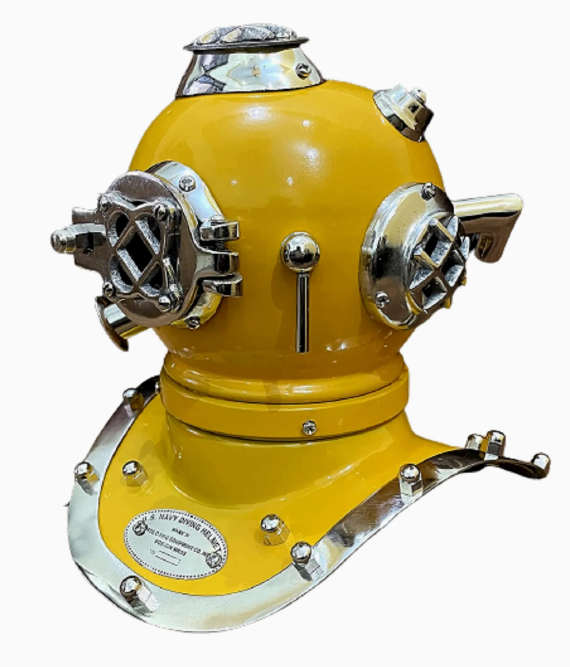 Náutico Mini Casco de Buceo Marino US Marina V Mark Casco de Buceo Antiguo Casco de Buceo Vintage Casco de Buceo Pequeño Casco de Buceo