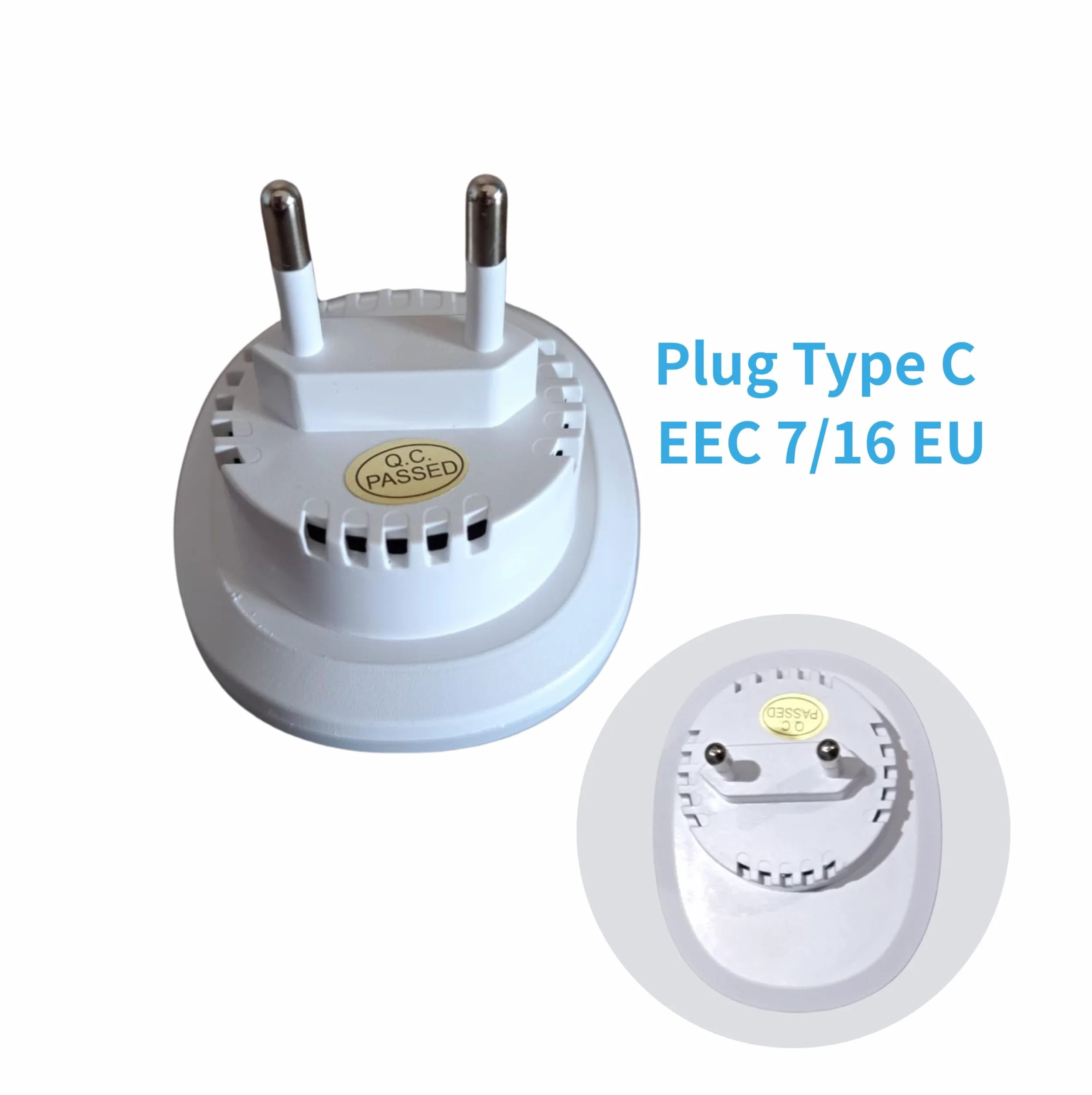 Repelente Ultrasónico de Plagas 4-Pack, Ahuyentador Eléctrico para Ratas, Cucarachas, Mosquitos, Enchufe Tipo C EU