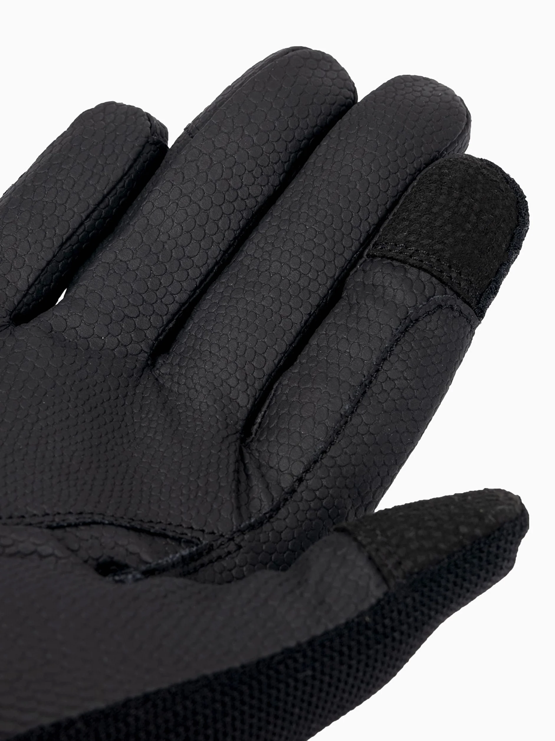 LeMieux Guantes de equitación unisex de malla 3D en negro, ligeros y transpirables, antideslizantes