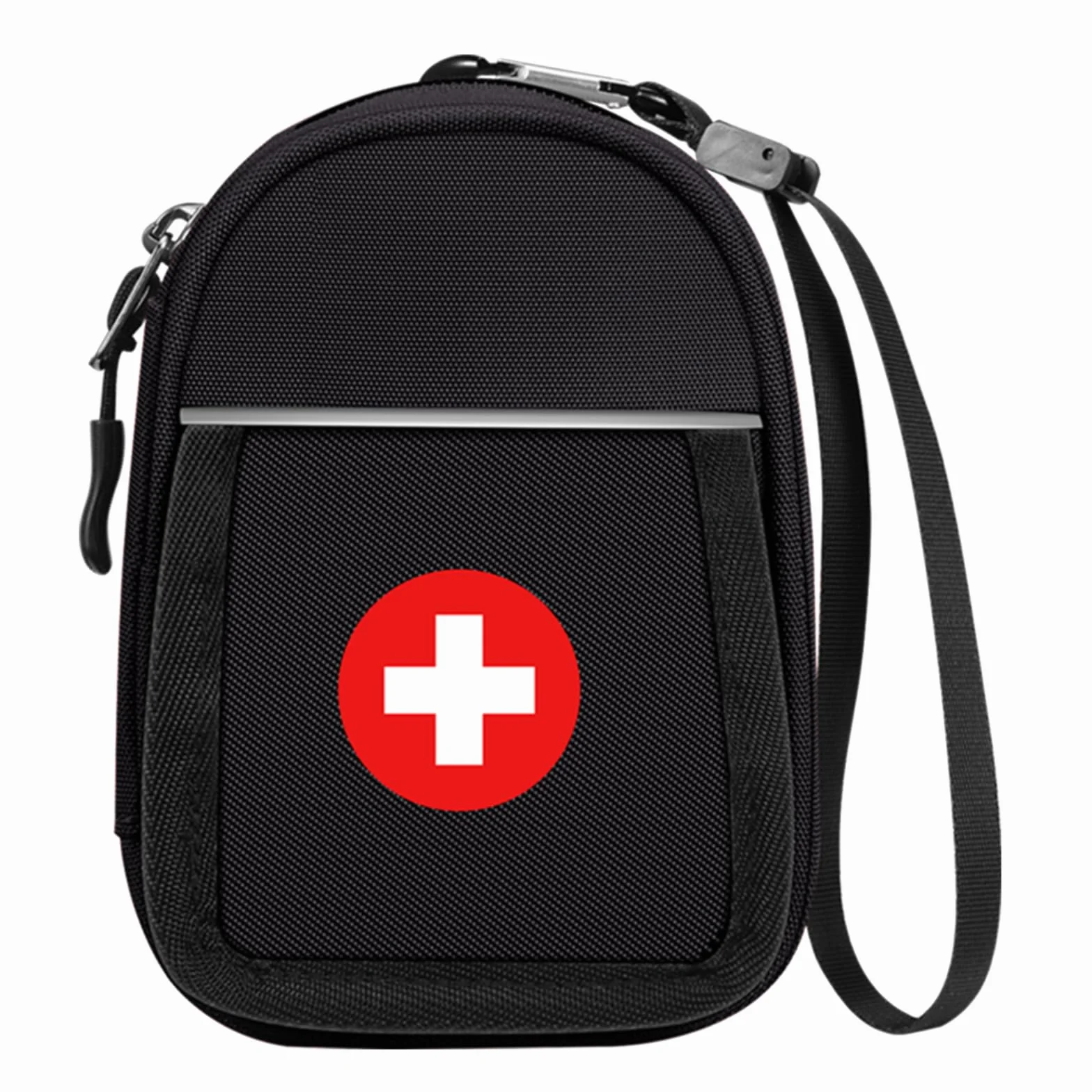 SITHON Bolsa de Medicamentos Aislada, Organizador para Auvi Q, Spray Nasal, Inhalador, Accesorios Médicos, Negro