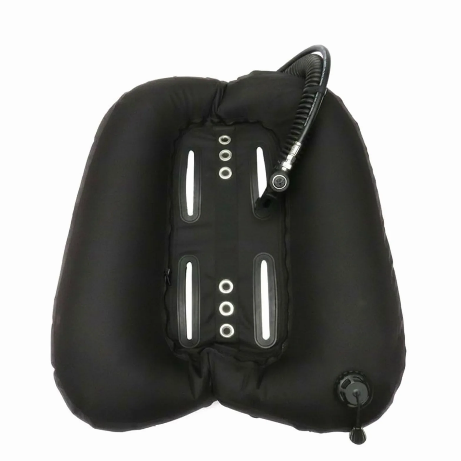 Dispositivo de Flotabilidad de Buceo Vejiga de Dorsal de Tanque Único de Flotación Elevación de 45 Exterior de Nylon 1050D con Vejiga 420D Inflador