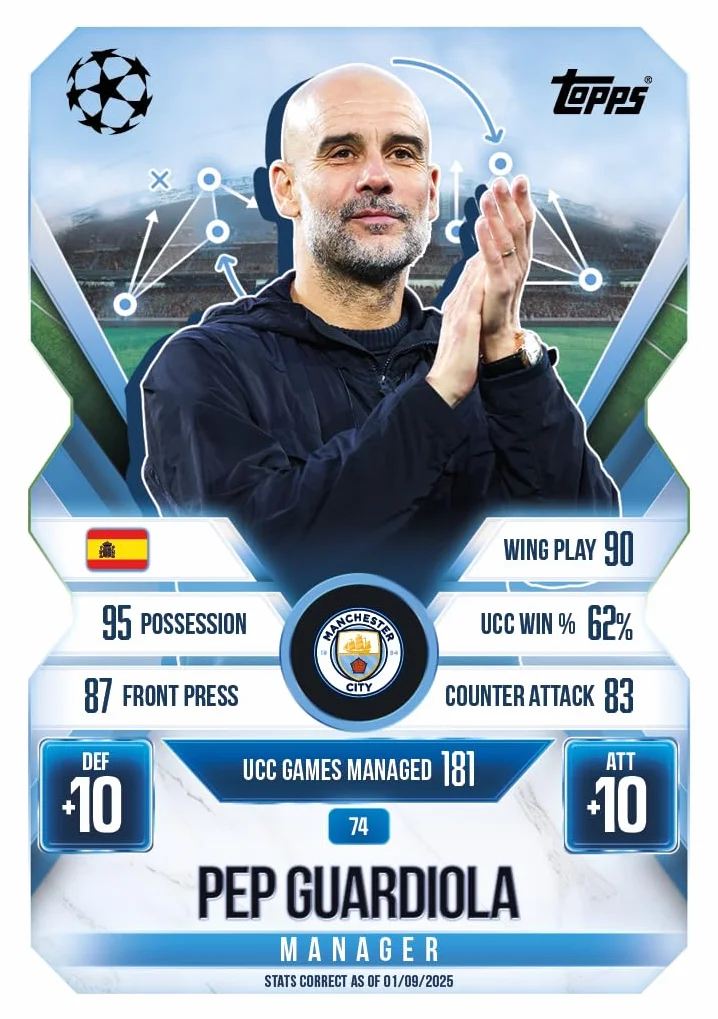 Topps UCC Match Attax Extra 2026 Mega Tin Pyskicks 48 cartas 3 tarjetas LE