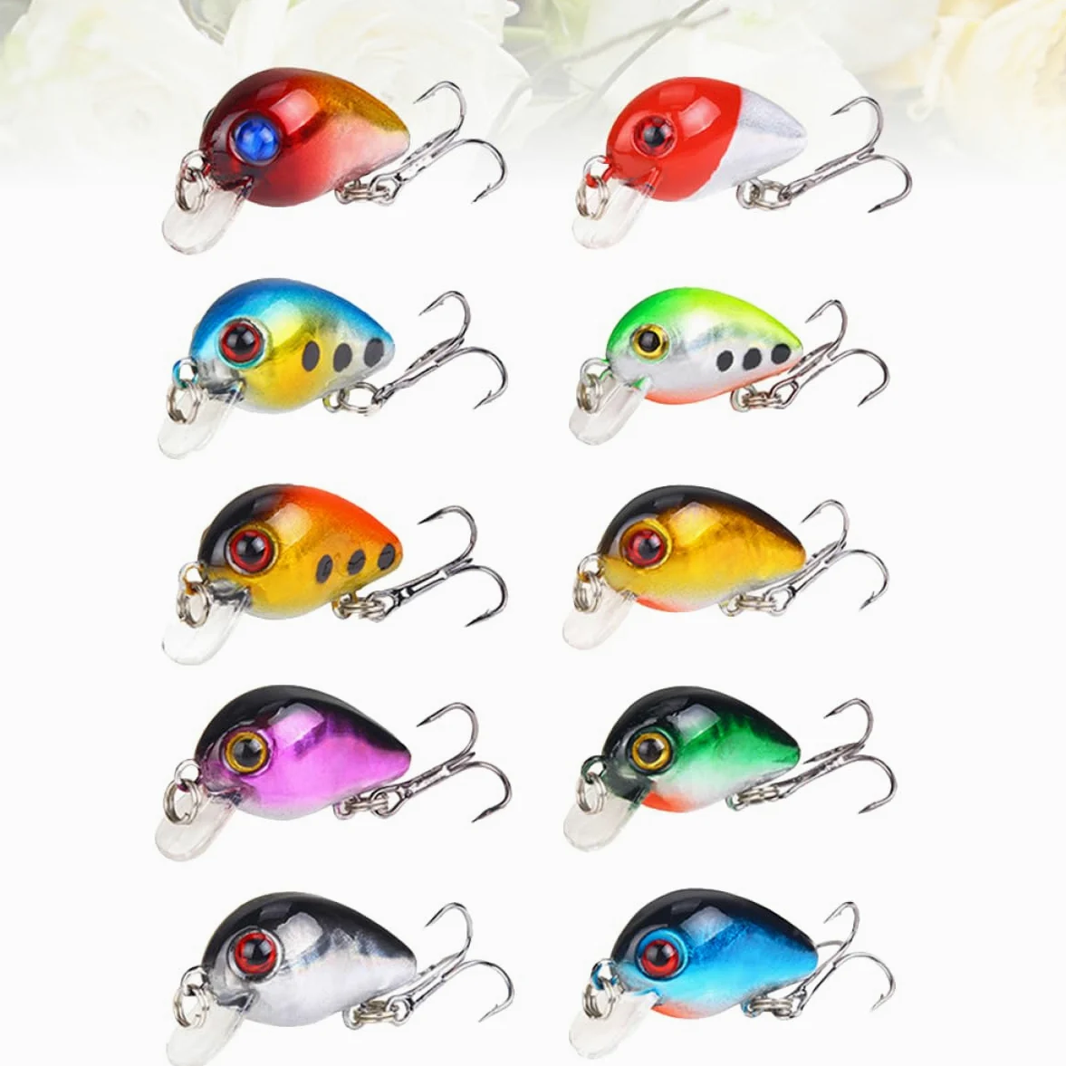 30 Uds Señuelos De Pesca Señuelo Cebo Mini
