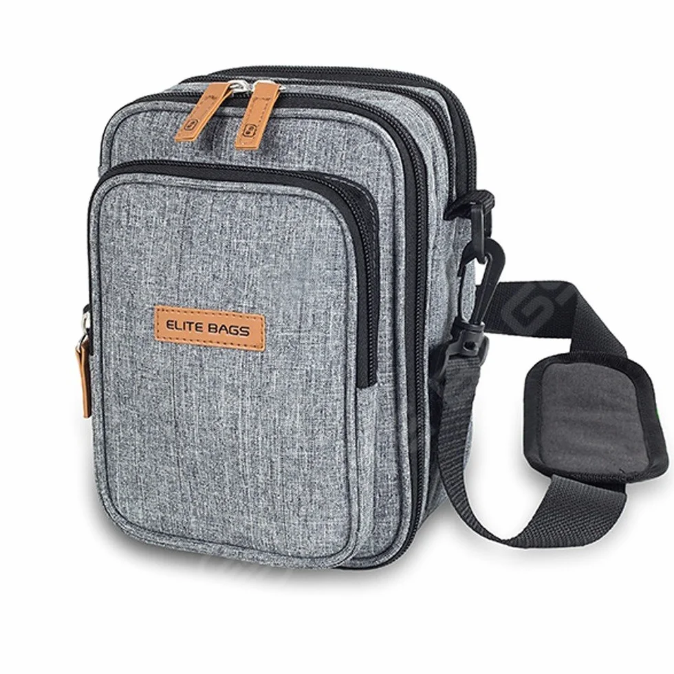 ELITE BAGS Lote Estuche Insulin's Bolsa Dia's Bandolera fit's EVO Estampado bitono Transporte Plumas insulina Materiales Diabetes