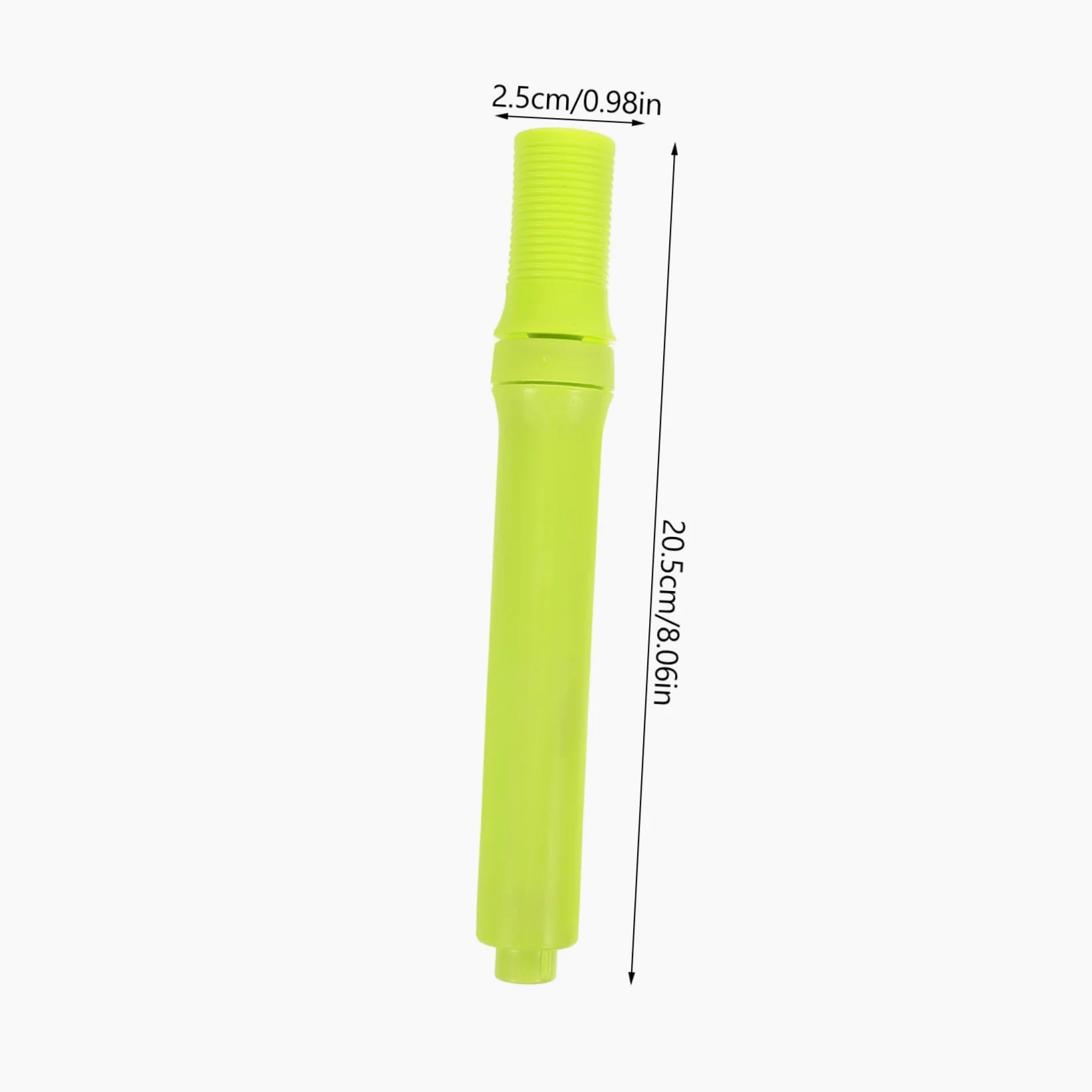 TOYANDONA Mini Inflador Portátil para Diminuto Aire Inflable Práctica De Bicicleta Amarillo Abs