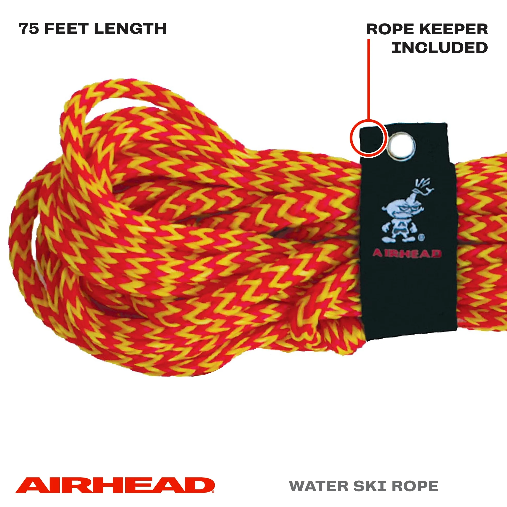 Airhead Cuerda de esquí AHSR6 con Mango DBL
