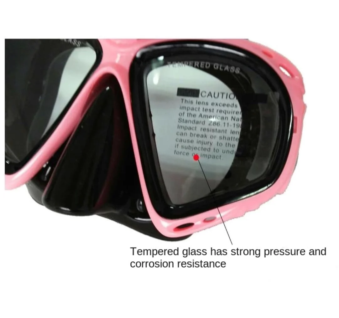 Máscara Snorkel Máscara Buceo Premium Snorkel Set Máscara De Buceo para Adultos Natación Gafas Dry Equipo de Snorkel
